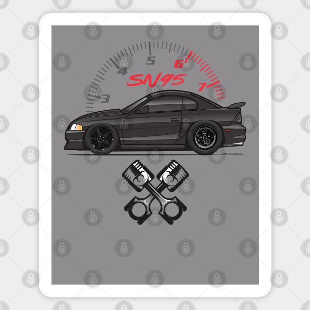 Black SN95 Magnet by JRCustoms44